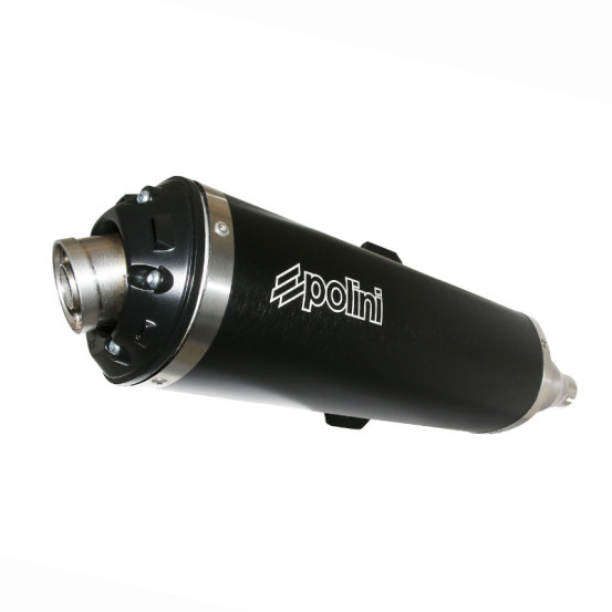 Ligne complète aluminium Noir POLINI Piaggio 500 MP3 2017-2020