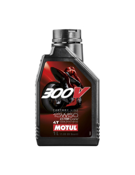 MOTUL 300V 15w50 Factory Line huile moteur 4T 1 litre
