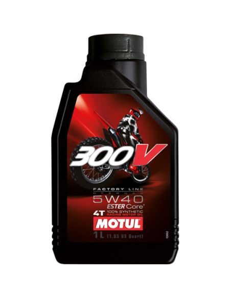 MOTUL 300V 5w40 Factory Line OFF ROAD huile moteur 4T 1 Litre