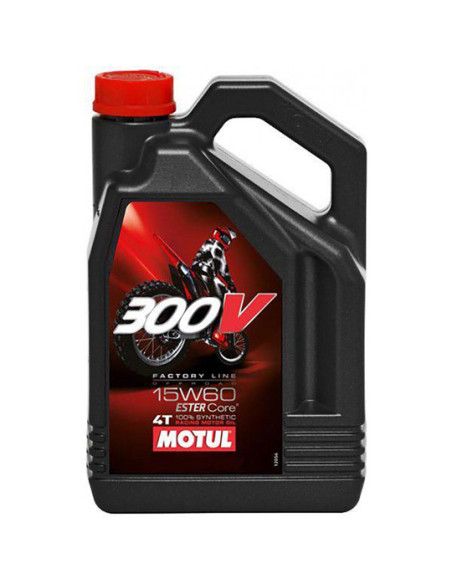 MOTUL 300V 15w60 Factory Line huile moteur 4T 4 litres