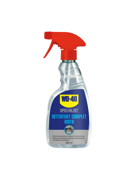 Spray WD40 nettoyant complet Specialist Moto 500ml