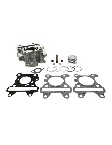 Cylindre piston 50cc 4T MBK 50 Booster X Ovetto Nitro Yamaha Neo's Aerox (3 soupapes)