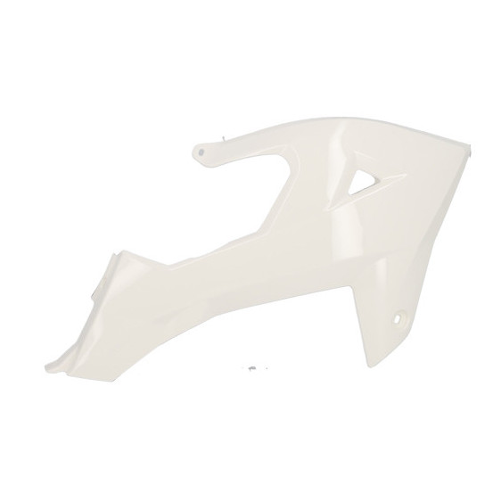 Carénage cache réservoir 50 à boite Rieju 50 MRT / MRT SM / Pro / Enduro 2022-2024 Blanc brillant Droit