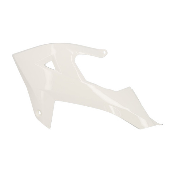 Carénage cache réservoir 50 à boite Rieju 50 MRT / MRT SM / Pro / Enduro 2022-2024 Blanc brillant Gauche