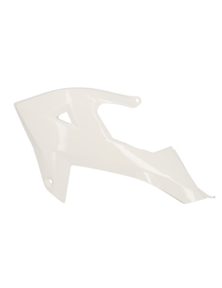 Carénage cache réservoir 50 à boite Rieju 50 MRT / MRT SM / Pro / Enduro 2022-2024 Blanc brillant Gauche