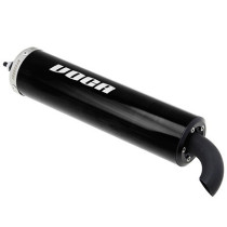 Silencieux scooter Voca Noir pour Sabotage/Combat/SCR/MK/BARIKIT