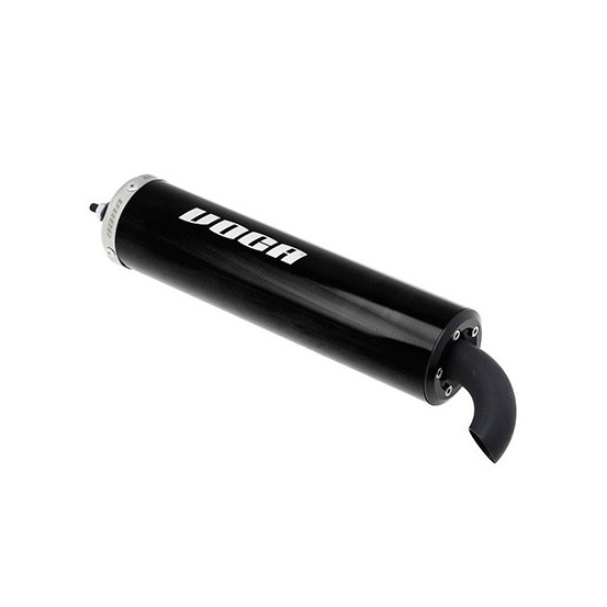 Silencieux scooter Voca Noir pour Sabotage/Combat/SCR/MK/BARIKIT