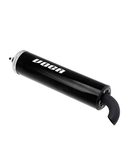 Silencieux scooter Voca Noir pour Sabotage/Combat/SCR/MK/BARIKIT