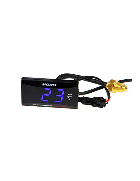 Thermomètre digital Voca 0-120°C éclairage LED Bleu
