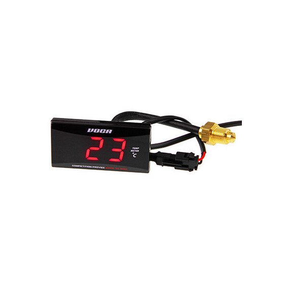 Thermomètre digital Voca 0-120°C éclairage LED Rouge