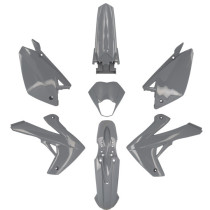 Kit carénages 50 à boite Rieju 50 MRT/MRT SM/Pro/Enduro 2009-2021 Gris Nardo