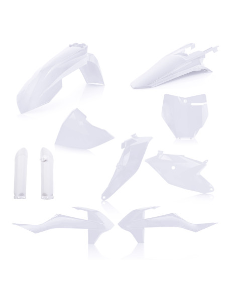 Kit plastiques complet - Blanc 2 - ACERBIS KTM 85 SX 2018-2023 GasGas MC 85