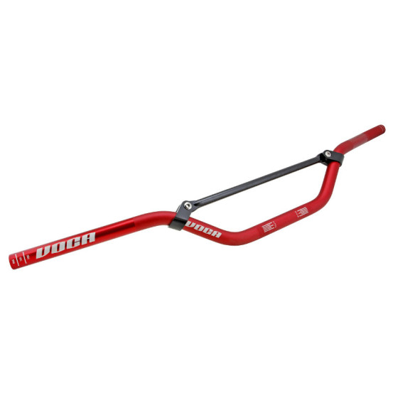 Guidon Voca Cross Aluminium 22,2mm Rouge