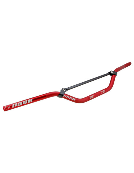 Guidon Voca Cross Aluminium 22,2mm Rouge