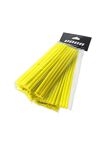 Couvre rayons Voca Jaune Fluo (kit avant/arrière)