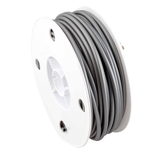 GAINE frein 26/10 TRANSFIL plat Gris (1 mètre)