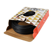 GAINE frein 32/10 TRANSFIL plat Noir (1mètre)