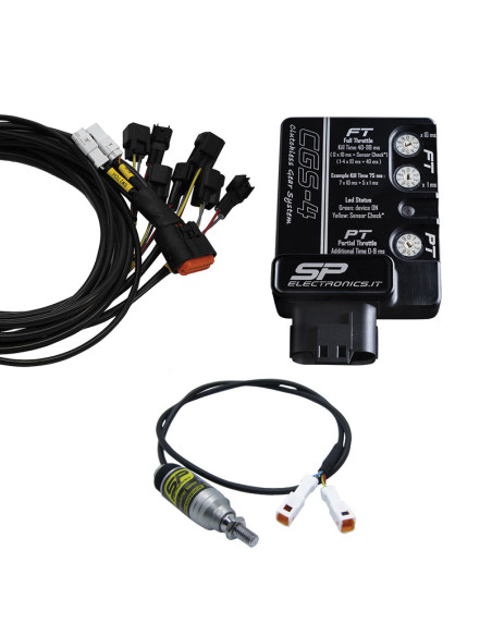 Kit shifter complet CGS-4 SP ELECTRONICS - Capteur montée et descente - DUCATI
