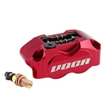 Étrier de frein Voca G-Force 4 pistons Rouge