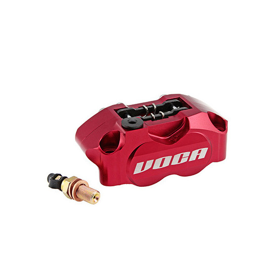 Étrier de frein Voca G-Force 4 pistons Rouge