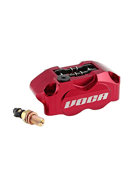 Étrier de frein Voca G-Force 4 pistons Rouge