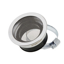 Cornet d'admission tulipe carburateur Voca Ø48mm Chrome