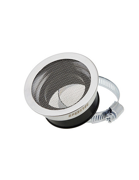 Cornet d'admission tulipe carburateur Voca Ø48mm Chrome