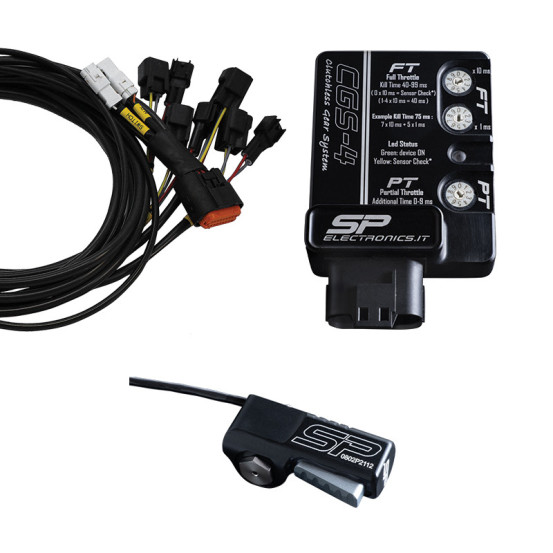 Kit shifter complet CGS-4 SP ELECTRONICS - Capteur tout terrain - HUSQVARNA 501 FE