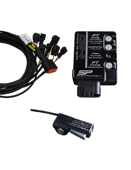 Kit shifter complet CGS-4 SP ELECTRONICS - Capteur tout terrain - HUSQVARNA 501 FE