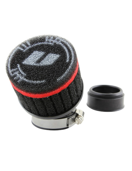 Filtre à air racing Voca Noir Ø48mm pour carburateur PWK