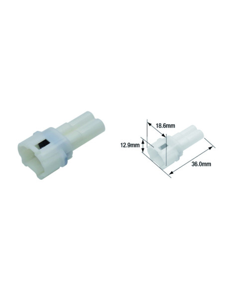 Connectique électrique TOURMAX femelle étanche type 090 FRS