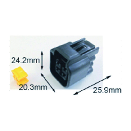 Connectique électrique TOURMAX femelle étanche type 090 FRW