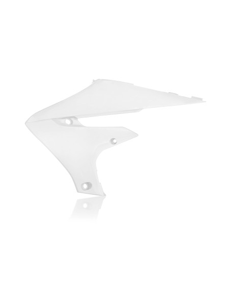 Ouies de radiateurs - Blanc - ACERBIS Yamaha 250 YZF 2019 450 YZF 2018-2019 450 WRF 2019