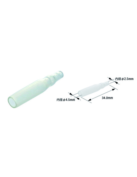 Pack de 100 manchons isolant pour cosse femelle universelle ronde TOURMAX