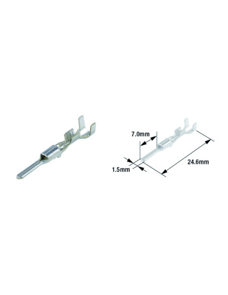 Connectique électrique TOURMAX mâle étanche type 060 FRM