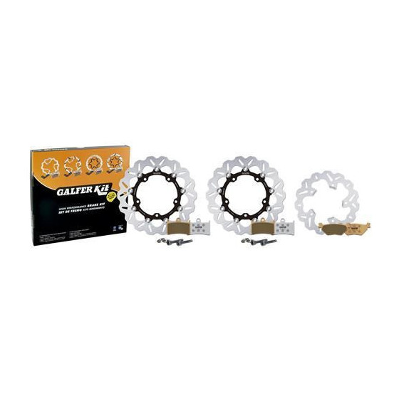 Kit de disques de frein oversize 298 mm GALFER - YAMAHA 530/560 T-MAX 2015