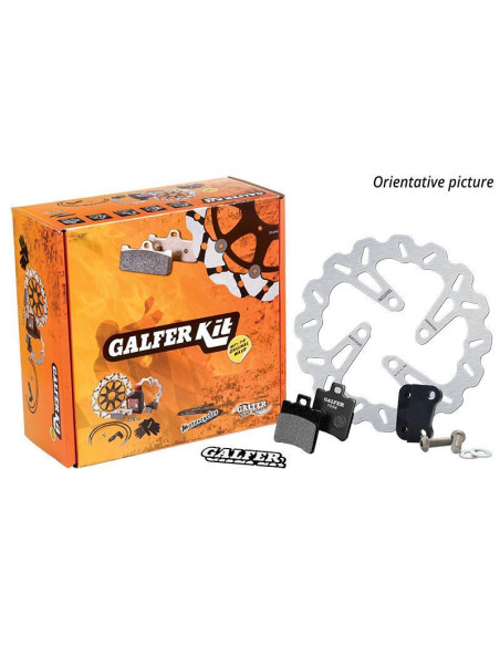 Kit de disques de frein 267mm type origine GALFER - Yamaha 530 T-MAX 2012-2014