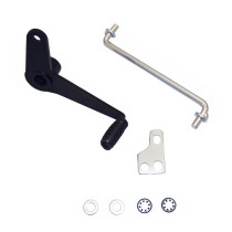 Pédale de lanceur (cirette) MBK/Motobécane 51 à kick acier noir