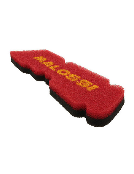 Mousse de filtre à air MALOSSI Double Red Sponge 50cc Piaggio Zip NRG Typhoon Liberty Fly LX Gilera Stalker Runner
