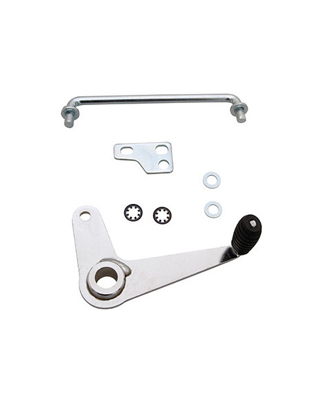 Pédale de lanceur (cirette) Peugeot 103 MVL SP/MBK/Motobécane 51 acier chromé
