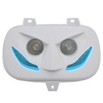 Optique de phare RR8 MBK 50 Booster/Yamaha 50 BW's 1999-2003 Blanc (leds bleu)