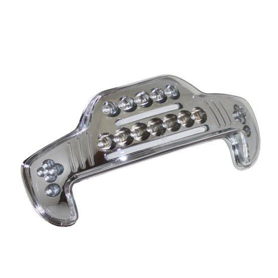 Feu arrière MBK 50 Booster Spirit / Yamaha 50 BW's Original 1999-2003 (leds et fibres optiques)