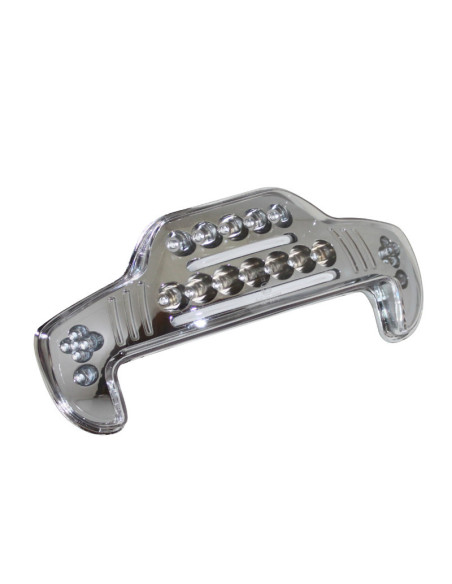 Feu arrière MBK 50 Booster Spirit / Yamaha 50 BW's Original 1999-2003 (leds et fibres optiques)