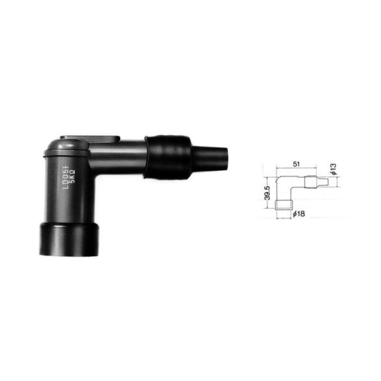 Capuchon antiparasite NGK LD01F