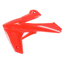 Carénage cache réservoir 50 à boite Rieju 50 MRT/MRT SM/Pro/Enduro 2009-2021 Rouge brillant Gauche