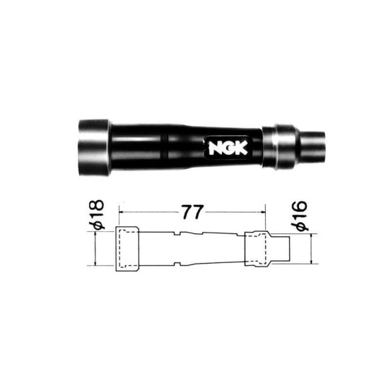 Capuchon antiparasite NGK SB01E