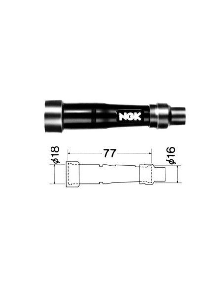 Capuchon antiparasite NGK SB01E