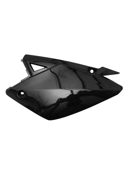 Carénage coque arrière 50 à boite Rieju 50 MRT/MRT SM/Pro/Enduro 2009-2021 Noir brillant Gauche