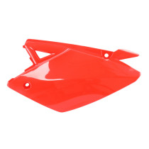 Carénage coque arrière 50 à boite Rieju 50 MRT/MRT SM/Pro/Enduro 2009-2021 Rouge brillant Gauche