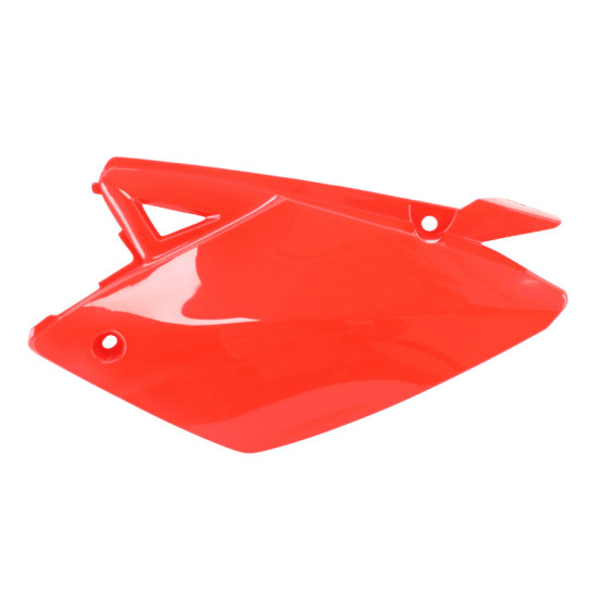 Carénage coque arrière 50 à boite Rieju 50 MRT/MRT SM/Pro/Enduro 2009-2021 Rouge brillant Gauche